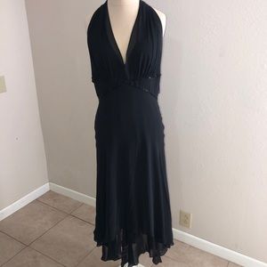 Black cocktail dress